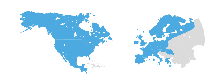 World map illustration